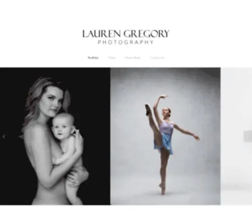 Laurengregoryphotography.com(Lauren Gregory Photography) Screenshot