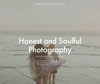 Laurenlabarre.com(Lauren LaBarre Photography) Screenshot