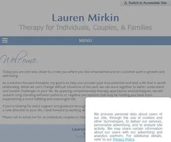 Laurenmirkin.com(Lauren Mirkin) Screenshot