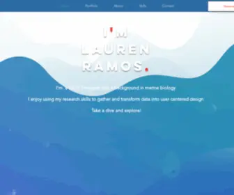 Laurenramosdesign.com(Lauren Ramos) Screenshot