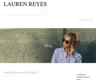 Laurenreyesblog.com(Lauren Reyes Blog) Screenshot