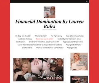 Laurenrules.com(Become a Lauren junkie) Screenshot