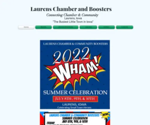 Laurenschamber.com(Laurens Chamber Websit) Screenshot