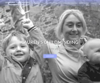 Laurenschildminding.com(Lauren's Childminding) Screenshot