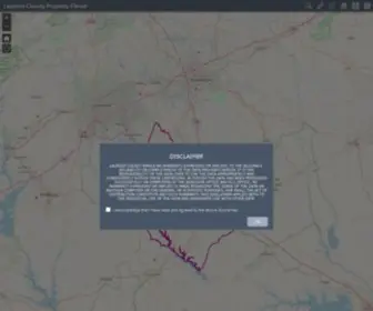 Laurenscountygis.org(Laurens County GIS) Screenshot