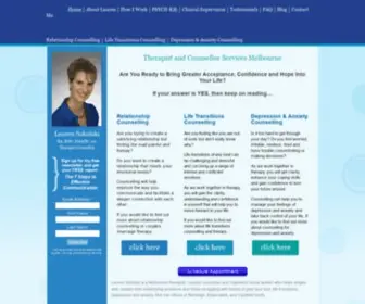Laurensokolski.com.au(Therapy and Counselling Services Melbourne) Screenshot