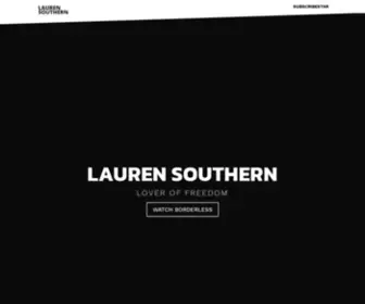 Laurensouthern.net(Lauren Southern) Screenshot