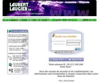 Laurent-Laugier.fr(Laurent Laugier S.A.S) Screenshot