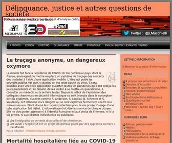 Laurent-Mucchielli.org(Délinquance) Screenshot