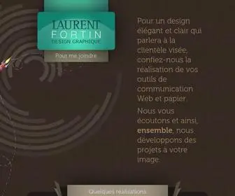 Laurentfortin.com(Laurent Fortin) Screenshot