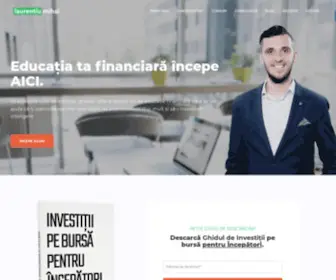 Laurentiumihai.ro(Educatie Financiara pentru tine si afacerea ta. Un blog financiar unde inveti totul despre bani) Screenshot