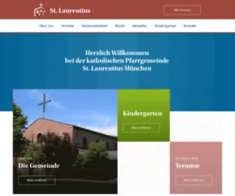 Laurentius-Muenchen.de(Startseite) Screenshot