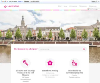 Laurentiuswonen.nl(Laurentius wonen) Screenshot