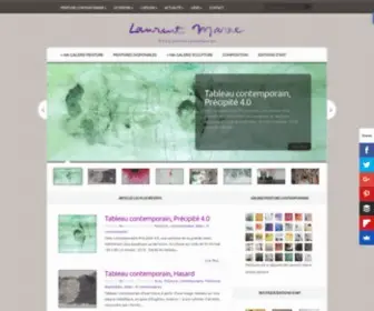 Laurentmarre.com(Peintre contemporain) Screenshot