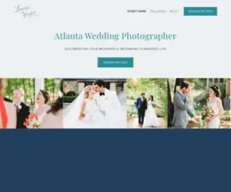 Laurenwrightphoto.com(Atlanta Wedding Photographer Lauren Wright) Screenshot