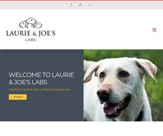 Laurieandjoeslabs.com(Laurie & Joe's Labs) Screenshot