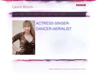 Lauriebloom.biz(Laurie Bloom) Screenshot