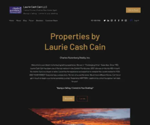 Lauriecain.com(Laurie Cash Cain LLC) Screenshot