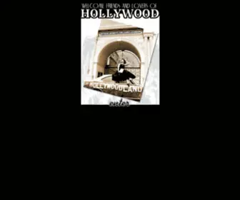 Lauriejacobson.com(Welcome Friends and Lovers of Hollywood) Screenshot