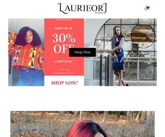 Laurieorj.com(African clothing) Screenshot