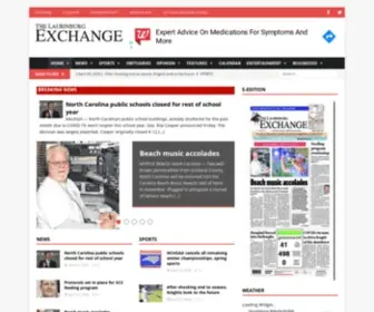 Laurinburgexchange.com(Laurinburg Exchange) Screenshot