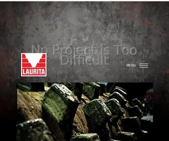 Laurita.com(Civil Contractor providing bulk excavation) Screenshot