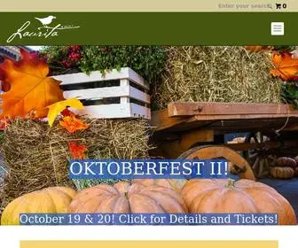 Lauritawinery.com(Laurita Winery) Screenshot