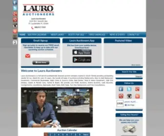 Lauroauction.com(Lauro Auctioneers ) Screenshot