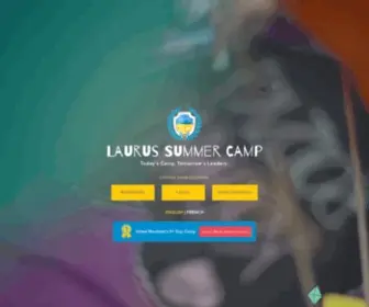 Laurussummercamp.com(Laurus Summer Camp) Screenshot