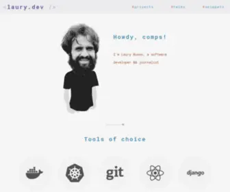 Laury.dev(I'm Laury Bueno) Screenshot