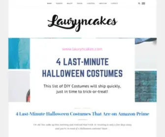 Lauryncakes.com(Instagram Influencer) Screenshot