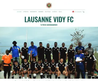 Lausanne-Vidy-FC.ch(Diversité et inclusion) Screenshot