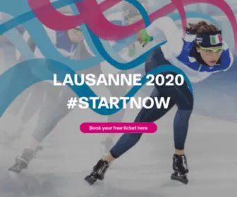 Lausanne2020.com(Lausanne 2020) Screenshot