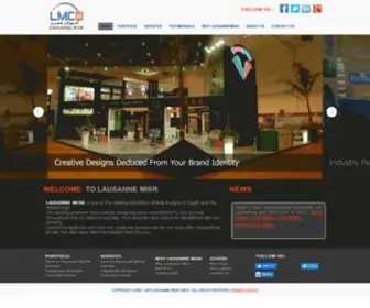 Lausannemisr.com(Lausanne Misr LMCO) Screenshot
