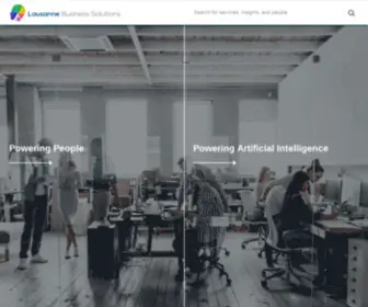 Lausannesolutions.com(Lausanne Business Solutions) Screenshot