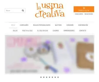 Lausinacreativa.com.ar(Tienda Online de La Usina Creativa) Screenshot