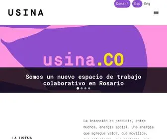 Lausinasocial.org(USINA) Screenshot