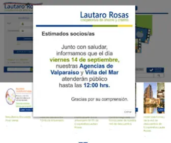 Lautarorosas.cl(Lautaro Rosas) Screenshot