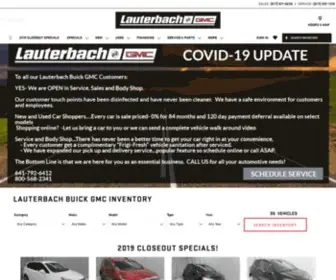 Lauterbachcars.net(Lauterbach Buick GMC Des Moines New Buick GMC) Screenshot