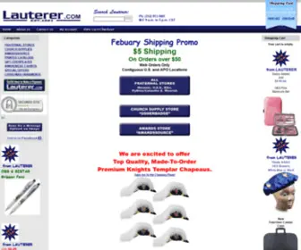 Lauterer.com(George Lauterer Corporation) Screenshot