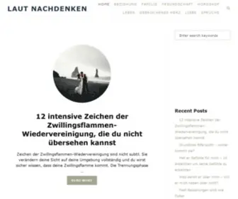 Lautnachdenken.de(Laut nachdenken) Screenshot