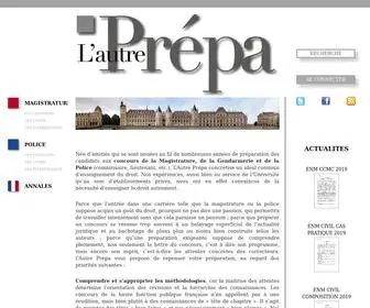 Lautreprepa.fr(Préparation concours ENM) Screenshot