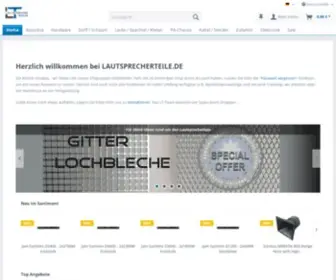 Lautsprecherteile.de(Elektronik) Screenshot