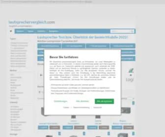 Lautsprechertest.de(Lautsprecher Test 2013) Screenshot
