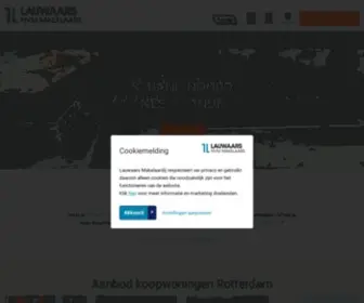 Lauwaarsmakelaars.nl(Makelaar Rotterdam) Screenshot