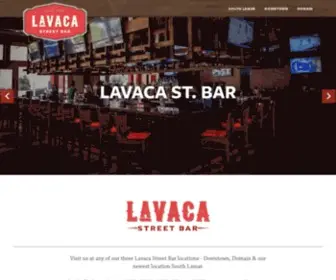 Lavacastreet.com(Lavaca St Bar) Screenshot