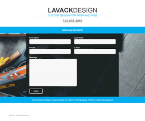 Lavack.com(Custom Website Design) Screenshot