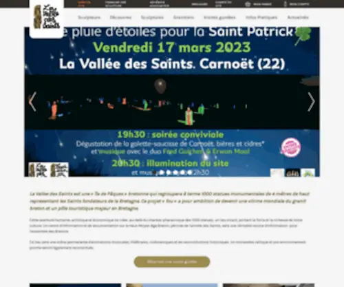 Lavalleedessaints.com(La Vallée des Saints ) Screenshot
