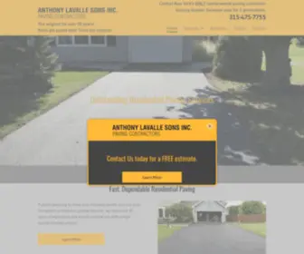 Lavallepaving.com(Lavallepaving) Screenshot