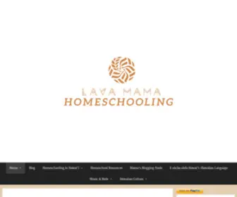 Lavamamahomeschooling.com(Lava Mama Homeschooling Lava Mama Homeschooling) Screenshot